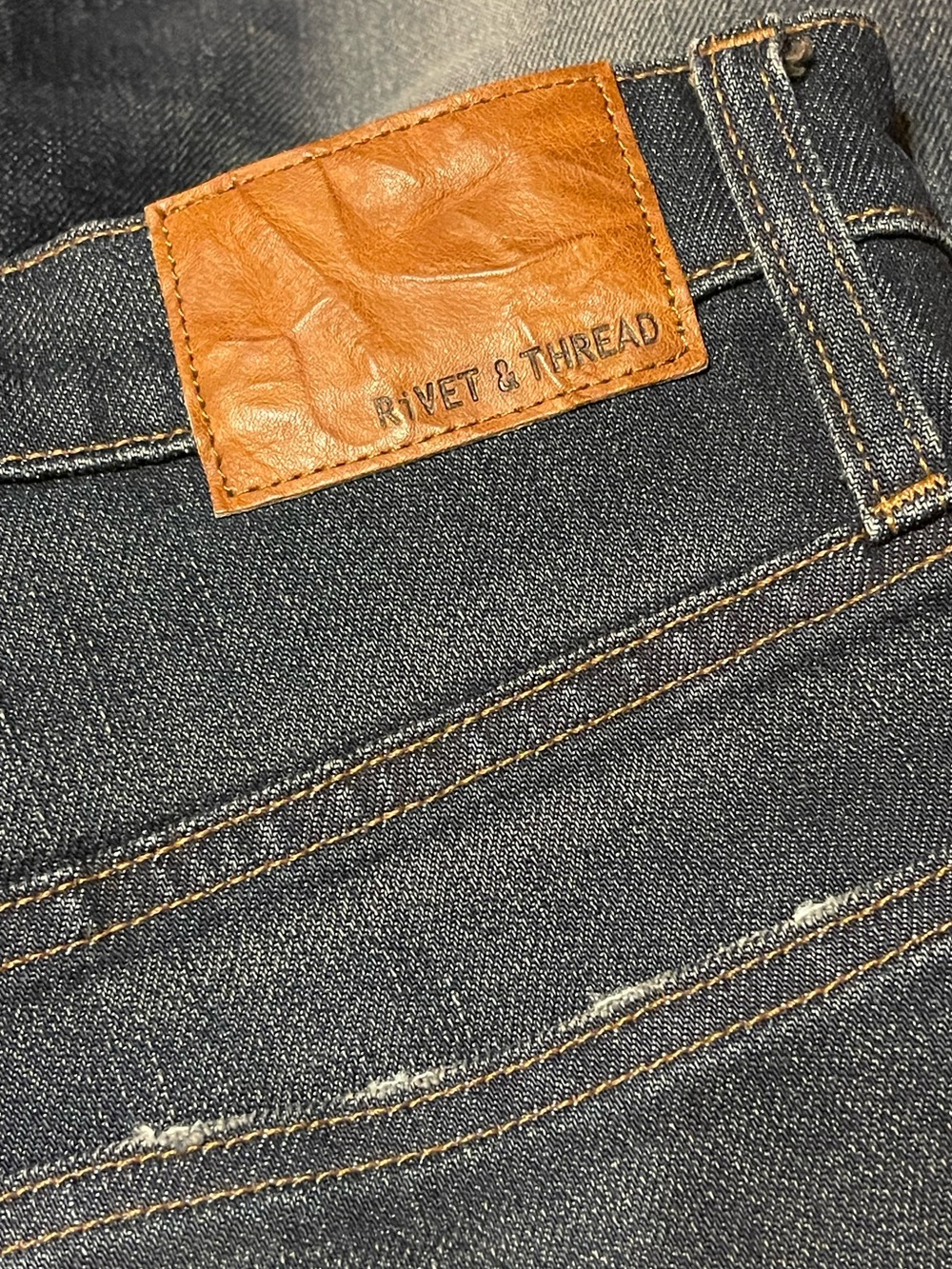 Madewell Rivet & Thread Perfect Vintage High Rise Jeans- Selvedge Edition - Picture 11 of 14